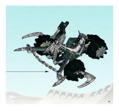 LEGO 8994 instructions page 43 – build guide