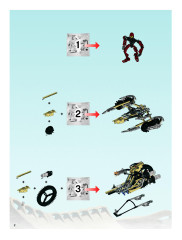 LEGO 8995 instructions page 2 – build guide