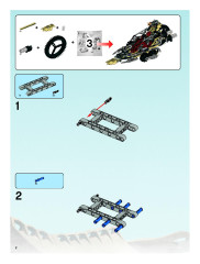 LEGO 8995 instructions page 2 – build guide
