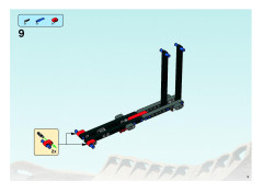 LEGO 8996 instructions page 9 – build guide