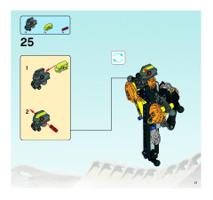 LEGO 8998 instructions page 17 – build guide