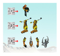 LEGO 8998 instructions page 2 – build guide