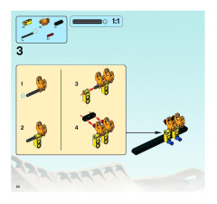 LEGO 8998 instructions page 20 – build guide