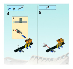 LEGO 8998 instructions page 21 – build guide