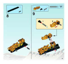 LEGO 8998 instructions page 23 – build guide