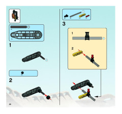 LEGO 8998 instructions page 26 – build guide