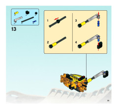 LEGO 8998 instructions page 35 – build guide