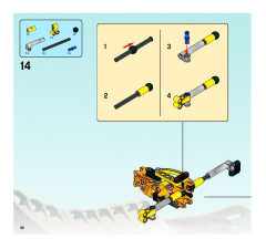 LEGO 8998 instructions page 36 – build guide