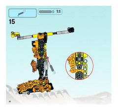 LEGO 8998 instructions page 38 – build guide