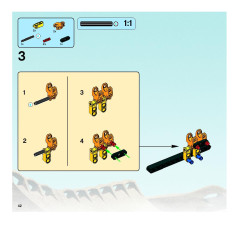 LEGO 8998 instructions page 42 – build guide