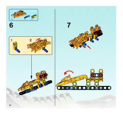 LEGO 8998 instructions page 44 – build guide