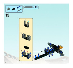 LEGO 8998 instructions page 8 – build guide