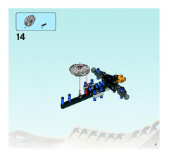 LEGO 8998 instructions page 9 – build guide