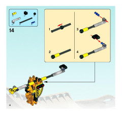 LEGO 8998 instructions page 12 – build guide