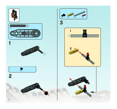 LEGO 8998 instructions page 2 – build guide