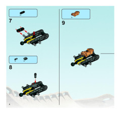 LEGO 8998 instructions page 4 – build guide