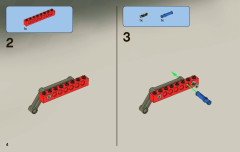 LEGO 9092 instructions page 4 – build guide