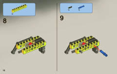 LEGO 9093 instructions page 10 – build guide