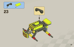 LEGO 9093 instructions page 23 – build guide
