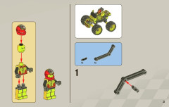 LEGO 9093 instructions page 3 – build guide