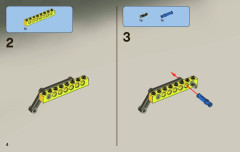 LEGO 9093 instructions page 4 – build guide