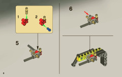 LEGO 9093 instructions page 8 – build guide