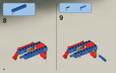 LEGO 9094 instructions page 10 – build guide