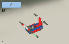 LEGO 9094 instructions page 18 – build guide