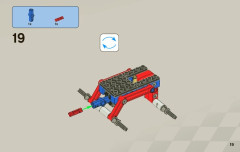 LEGO 9094 instructions page 19 – build guide