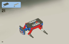 LEGO 9094 instructions page 22 – build guide