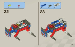 LEGO 9094 instructions page 23 – build guide