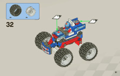 LEGO 9094 instructions page 31 – build guide