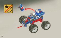 LEGO 9094 instructions page 32 – build guide