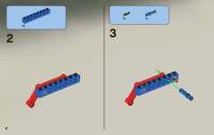 LEGO 9094 instructions page 4 – build guide