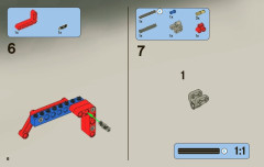 LEGO 9094 instructions page 6 – build guide
