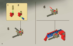 LEGO 9094 instructions page 8 – build guide