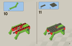 LEGO 9095 instructions page 11 – build guide