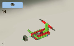 LEGO 9095 instructions page 14 – build guide