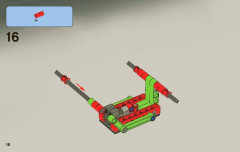 LEGO 9095 instructions page 16 – build guide