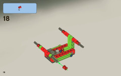 LEGO 9095 instructions page 18 – build guide