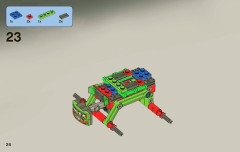 LEGO 9095 instructions page 24 – build guide