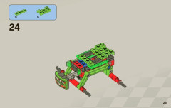 LEGO 9095 instructions page 25 – build guide