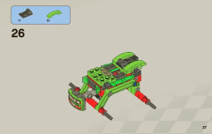 LEGO 9095 instructions page 27 – build guide