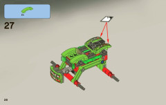 LEGO 9095 instructions page 28 – build guide