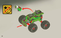 LEGO 9095 instructions page 32 – build guide