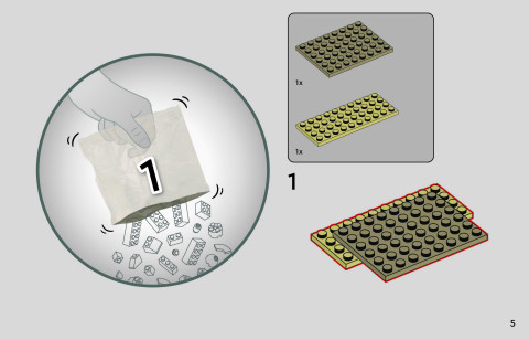 LEGO 910030 instructions page 4 – build guide