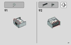 LEGO 910030 instructions page 68 – build guide
