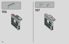 LEGO 910030 instructions page 77 – build guide