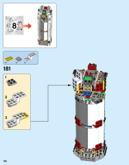 LEGO 92176 instructions page 106 – build guide