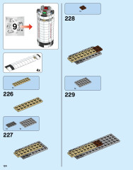 LEGO 92176 instructions page 124 – build guide